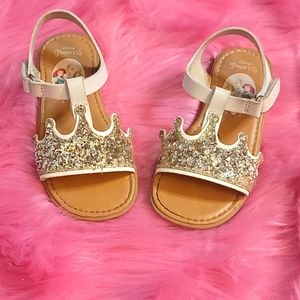 Disney, princess, crown shoes, glitter crown,